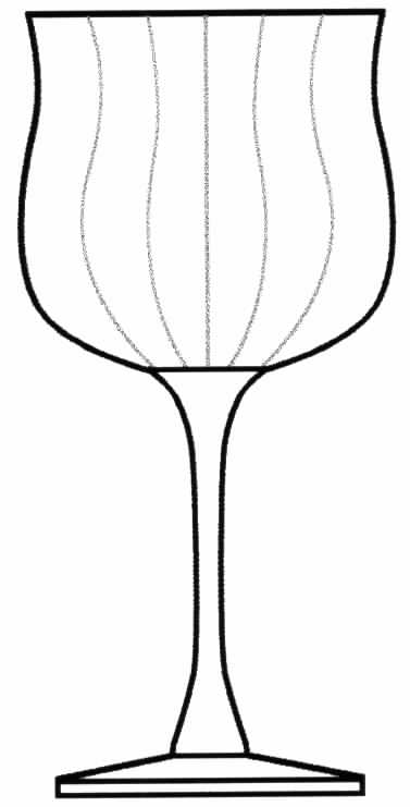 Jubilation Clear Water Goblet by Franciscan-1