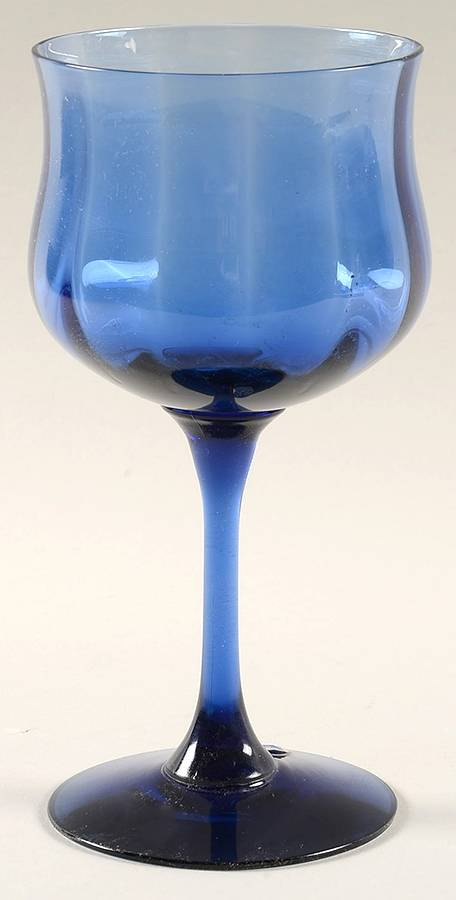 Jubilation Blue Wine Glass by Franciscan-1