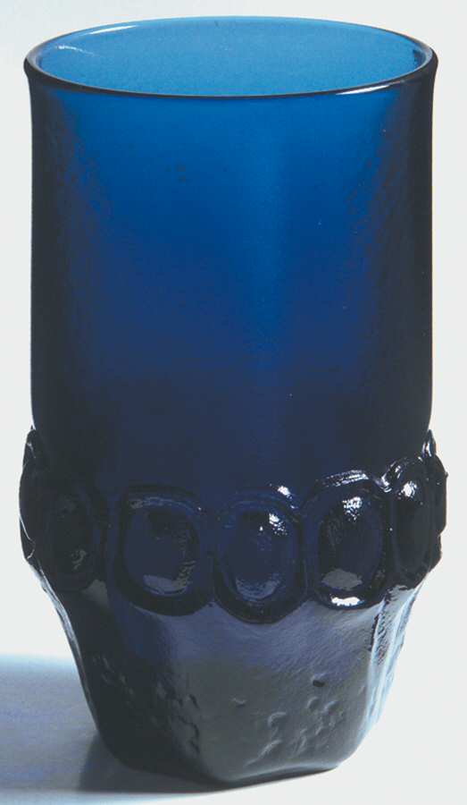 Madeira Dark Blue Flat Tumbler by Franciscan-1