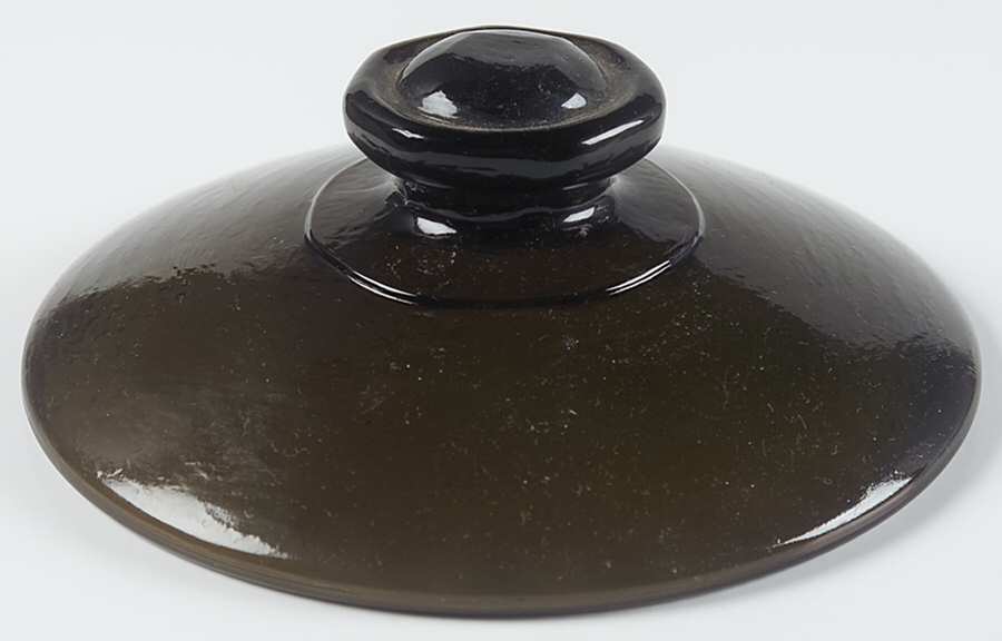 Madeira Olive Green Lid for Ice Bucket by Franciscan-1