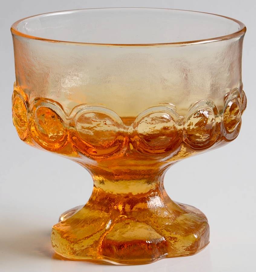 Madeira Orange (Pumpkin) Champagne/Tall Sherbet by Franciscan-1