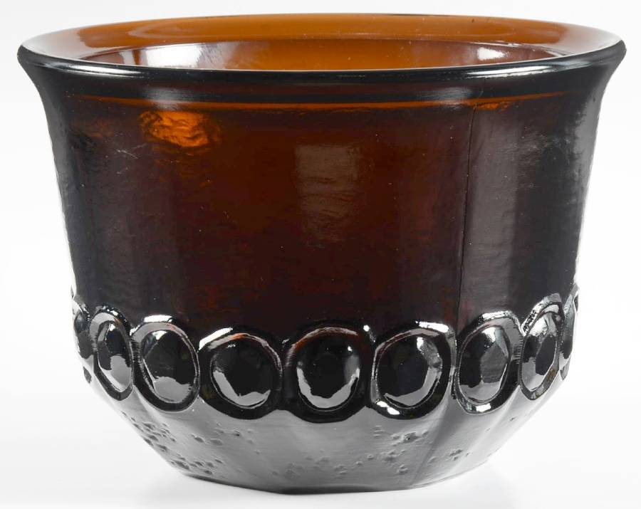 Madeira Smoke (Brown) Ice Bucket by Franciscan-1