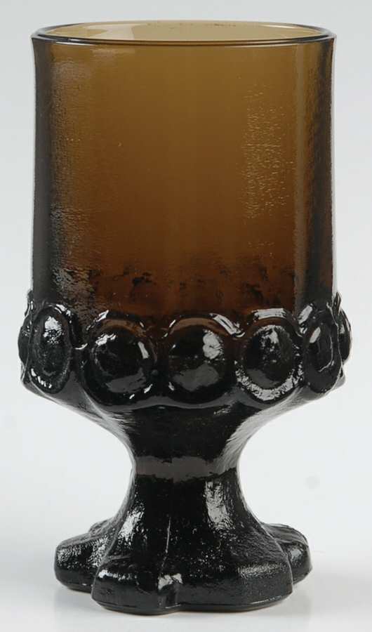 Madeira Smoke (Brown) Juice/Wine Glass by Franciscan-1