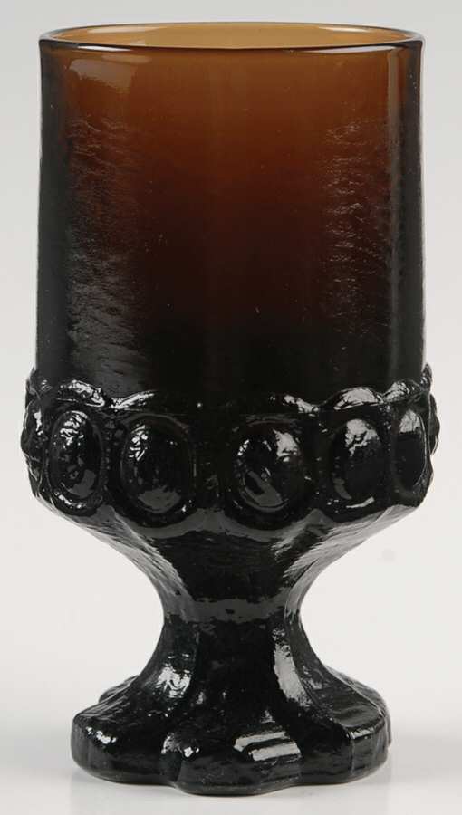 Madeira Smoke (Brown) Water Goblet by Franciscan-1