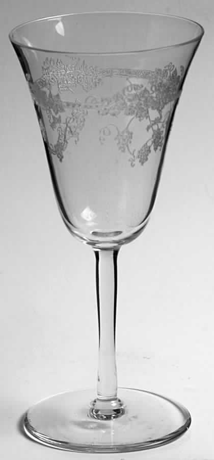 Modern Vintage (Non Optic) Wine Glass by Fostoria-1