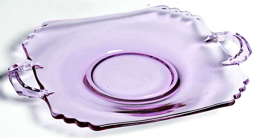 Mayfair Wisteria Lemon Plate by Fostoria-1