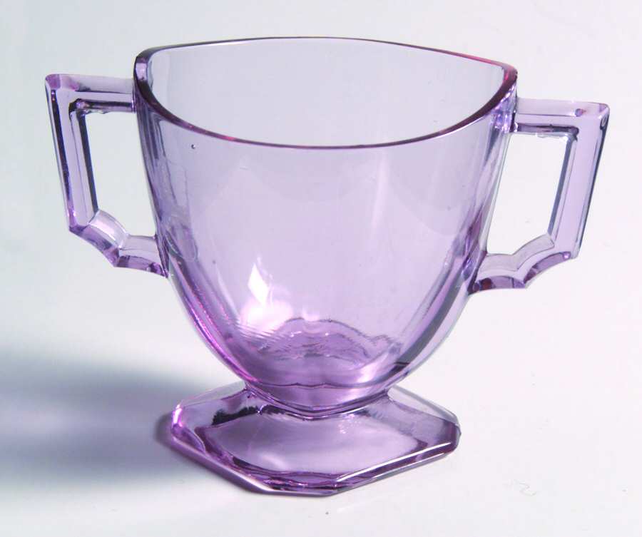 Mayfair Wisteria Mini Open Sugar by Fostoria-1