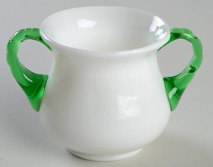 Emerald Crest Open Sugar by Fenton-1