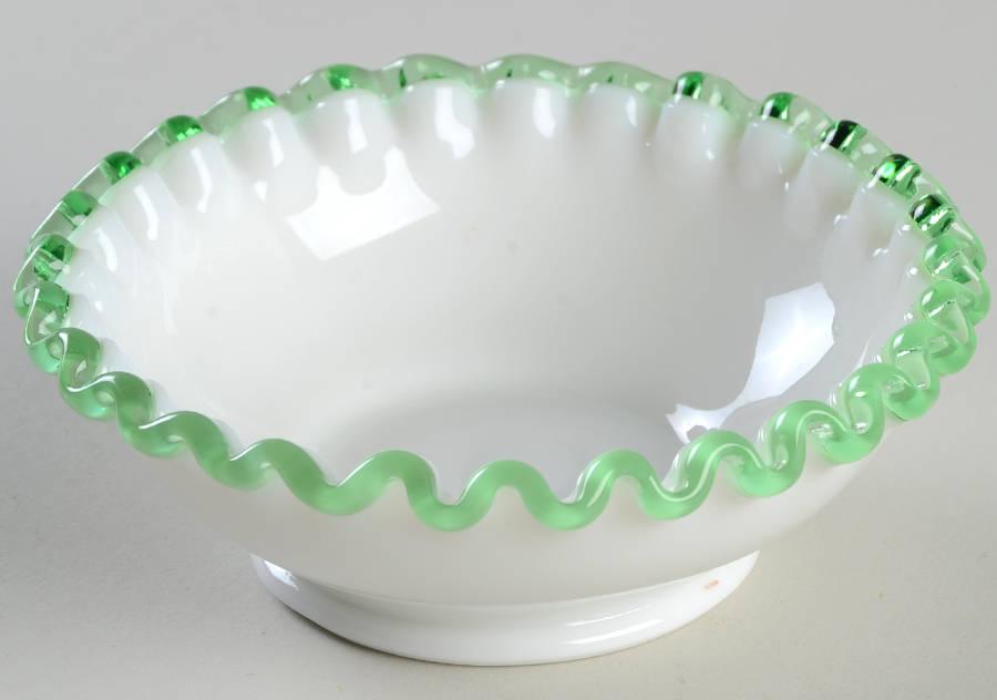 Emerald Crest Small Dessert Bowl by Fenton-1