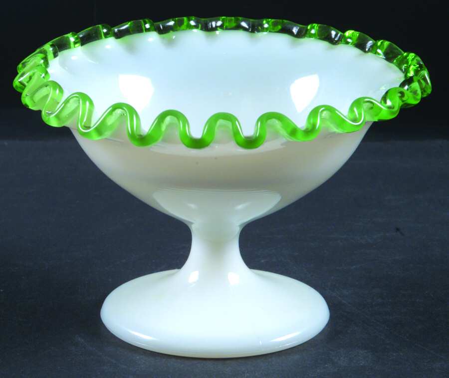 Emerald Crest Champagne/Tall Sherbet by Fenton-1