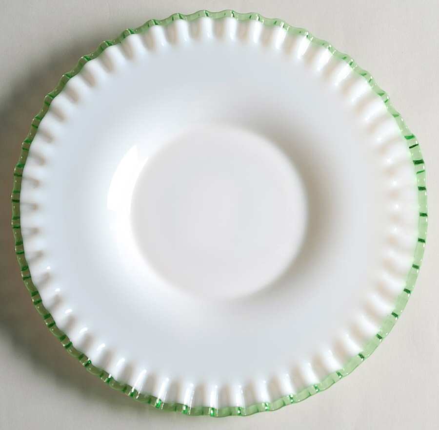 Emerald Crest Dinner Plate by Fenton-1