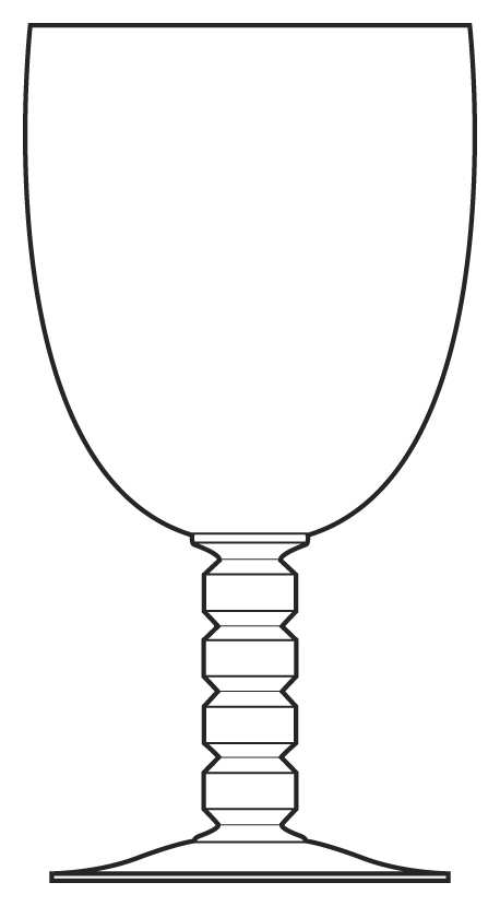 6003 Water Goblet by Fostoria-1