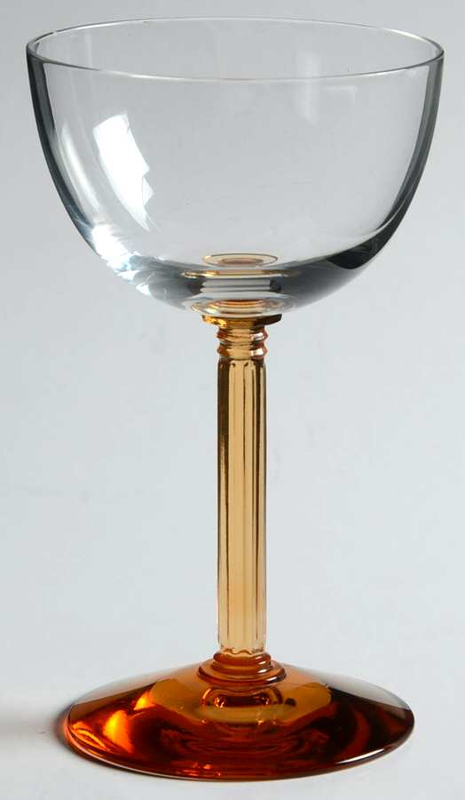 Classic Amber Base Liquor Cocktail by Fostoria-1