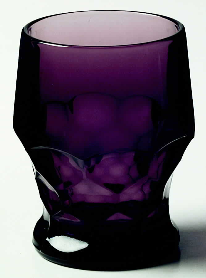 Georgian Amethyst 9 Oz Flat Tumbler by Fenton-1