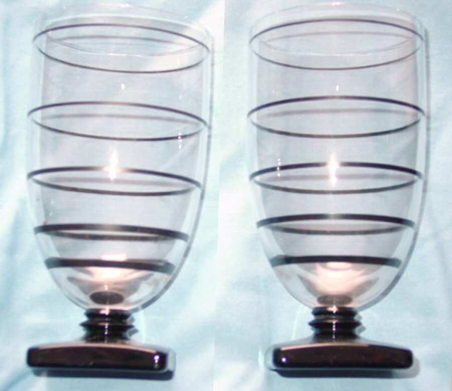 Saturn 13 Oz Footed Tumbler by Fostoria-1
