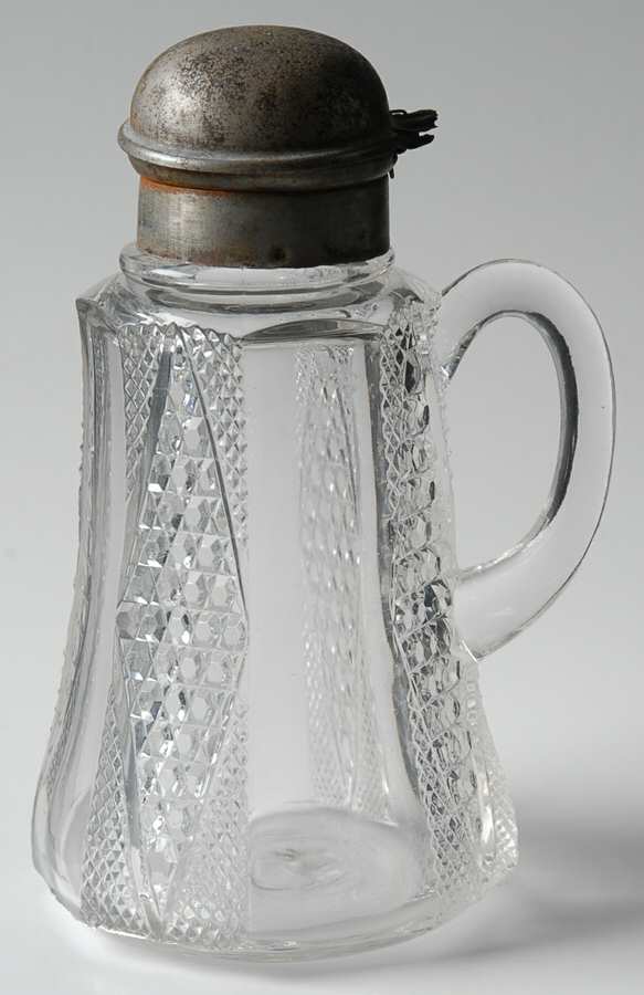Carmen Syrup with Metal Drip Cut Lid by Fostoria-1