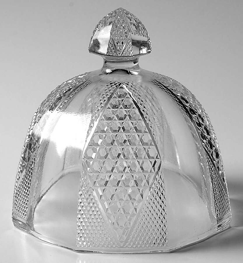 Carmen Lid for Octagonal Butter Dish by Fostoria-1