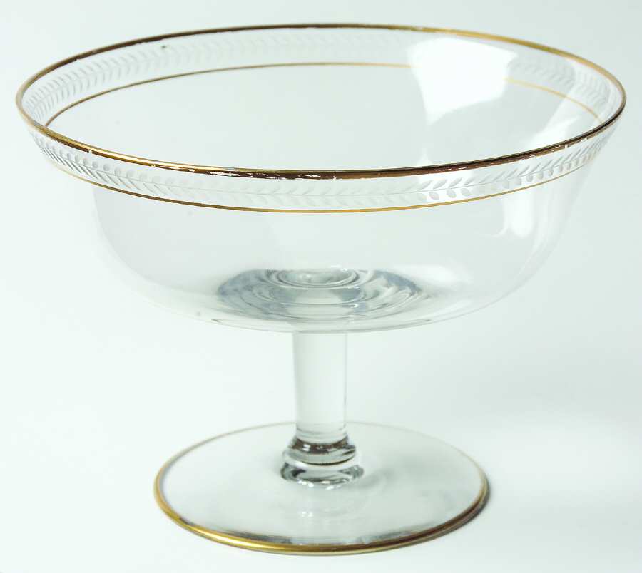 Newport Round Compote (Height X Width) by Fostoria-1