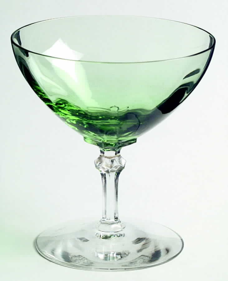 5098 Green Low Sherbet by Fostoria-1
