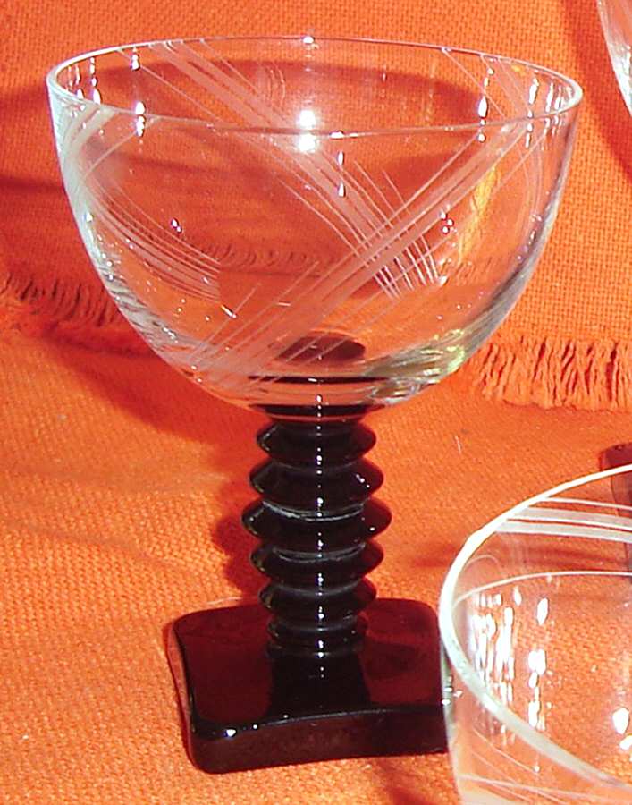 Comet Black Liquor Cocktail by Fostoria-1