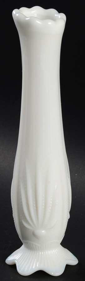 Cactus Milk Glass 8" Bud Vase by Fenton-1