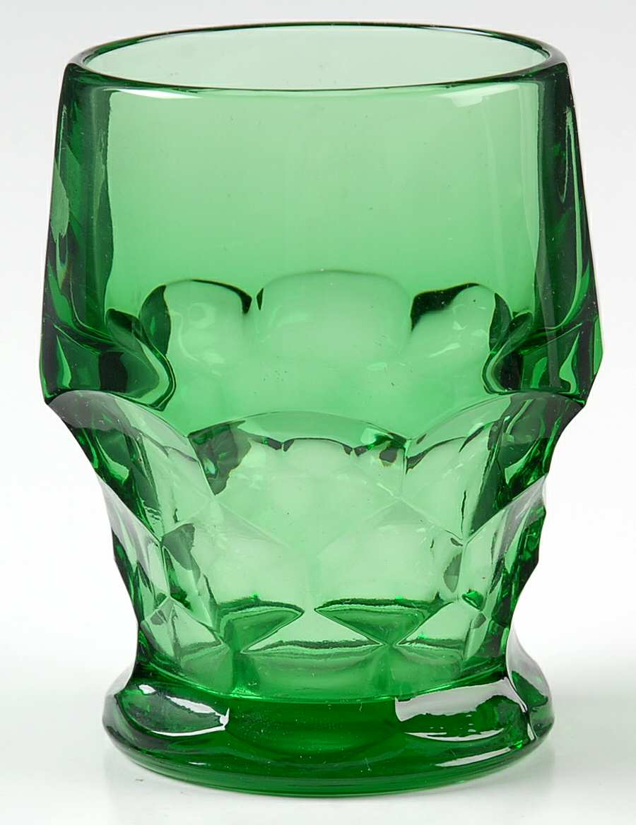 Georgian Green Flat Tumbler by Fenton-1