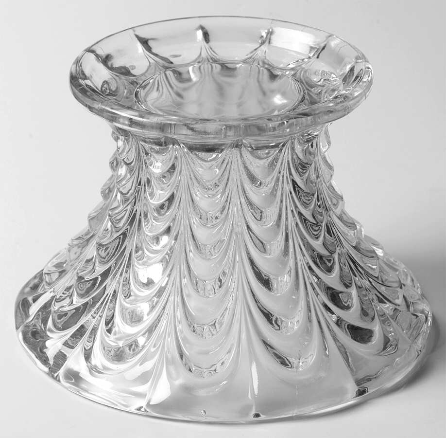 Heavy Drape Punch Bowl Stand by Fostoria-1
