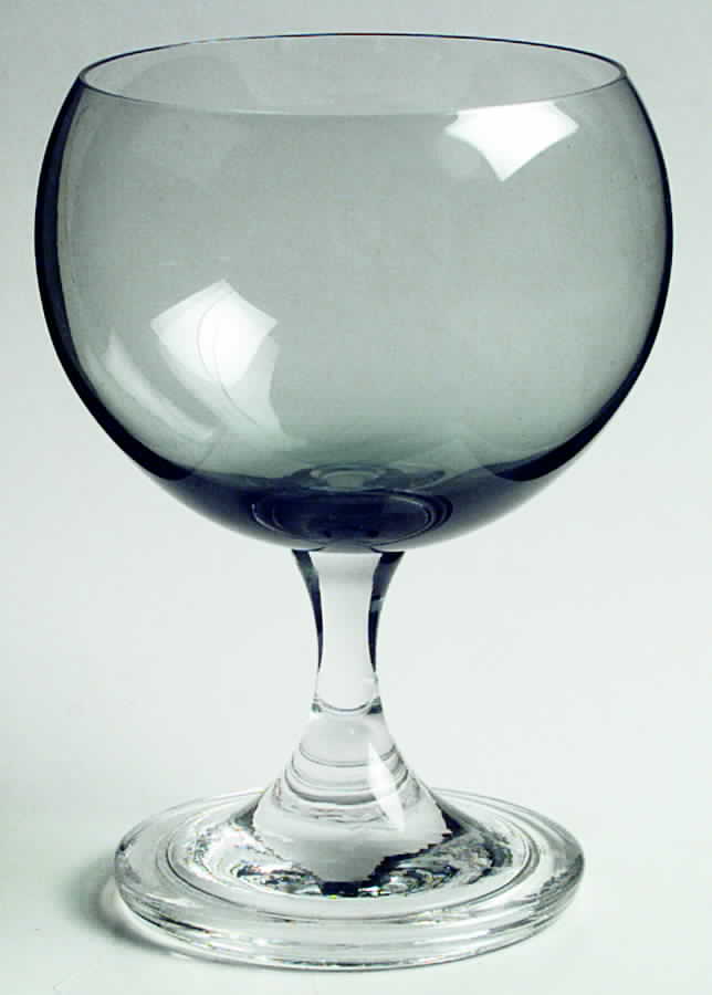 Sphere Gray Water Goblet by Fostoria-1
