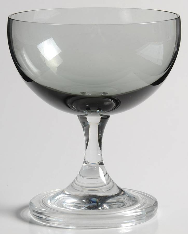 Sphere Gray Champagne/Tall Sherbet by Fostoria-1