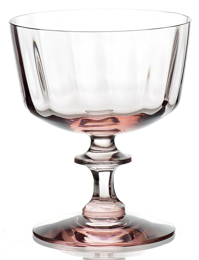 Flambeau Pink Champagne/Tall Sherbet by Franciscan-1