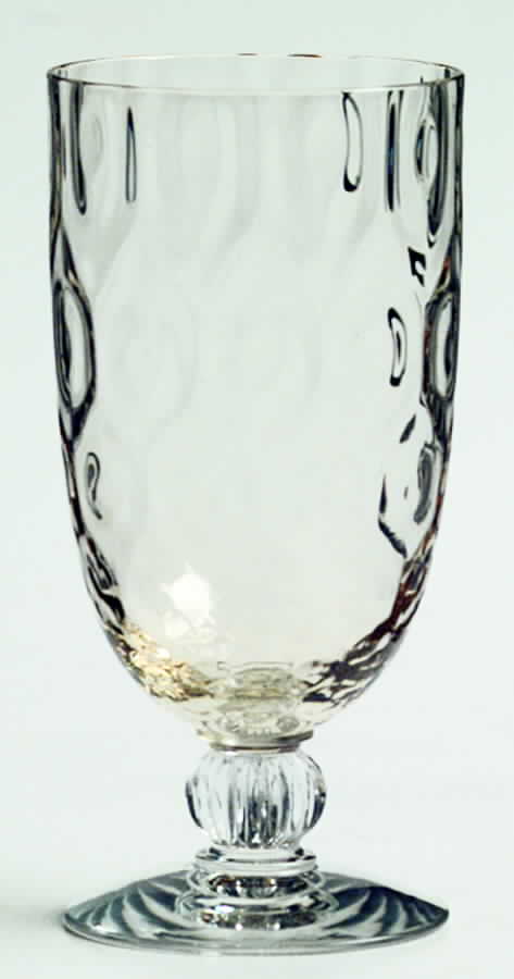 6008 Dimple Optic Topaz Juice Glass by Fostoria-1