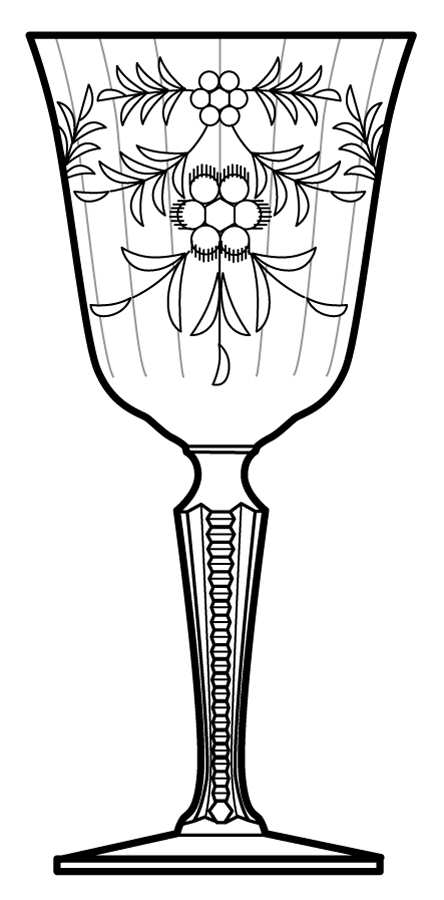 Lancaster Water Goblet by Fostoria-1