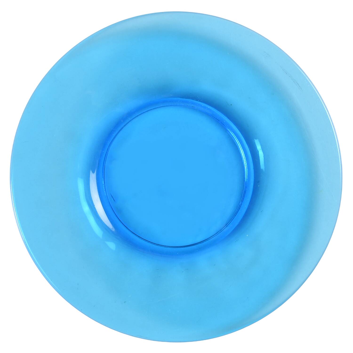Pioneer Blue (Electric Blue) Bread & Butter Plate by Fostoria-1