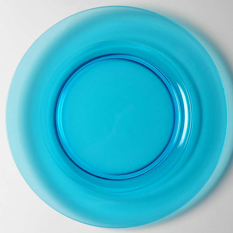 Pioneer Blue (Electric Blue) Dinner Plate by Fostoria-1