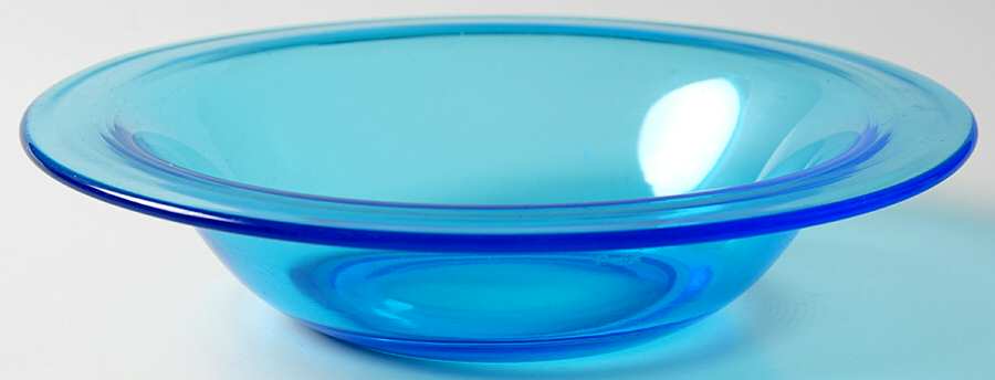 Pioneer Blue (Electric Blue) Cereal Bowl by Fostoria-1