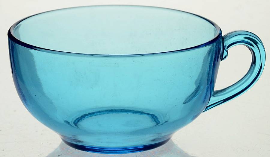 Pioneer Blue (Electric Blue) Cup Only by Fostoria-1