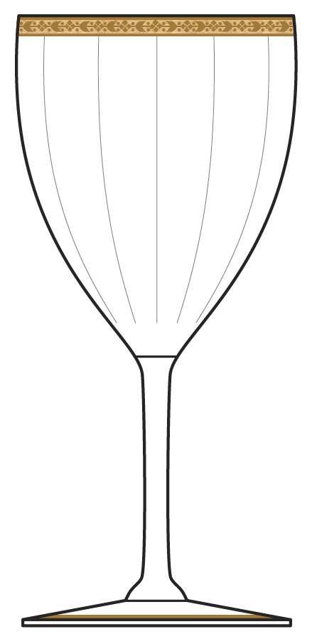 Empress Water Goblet by Fostoria-1