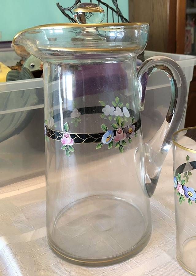 Dresden Pitcher by Fostoria-1