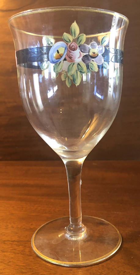 Dresden Water Goblet by Fostoria-1