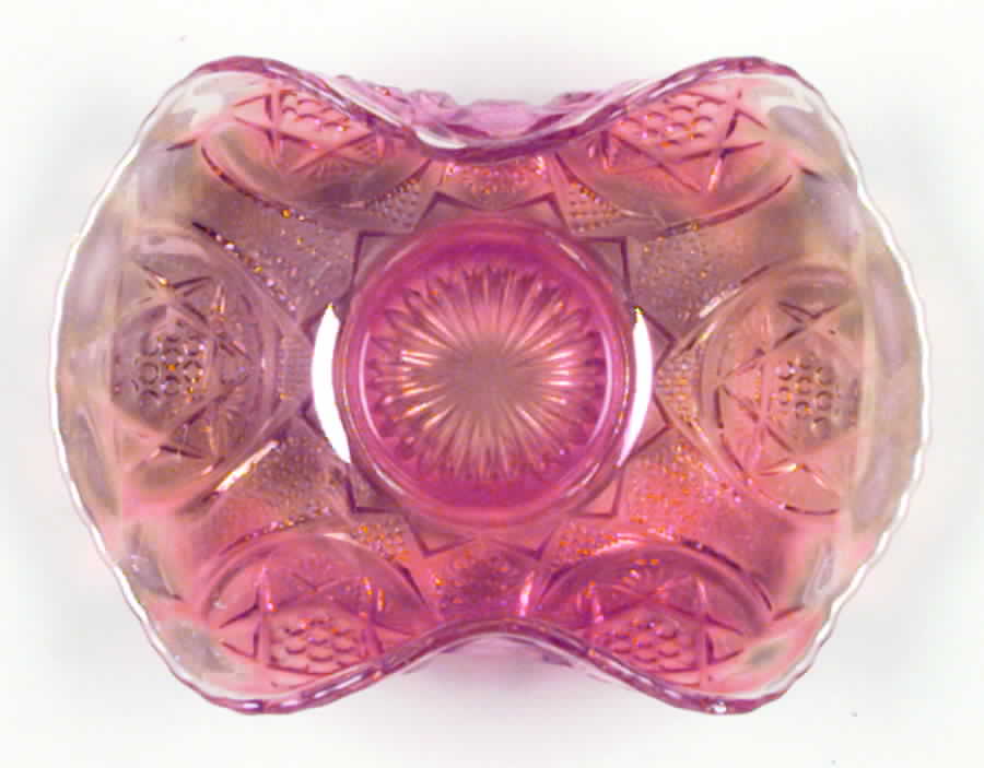 Northern Star Marigold Card Tray by Fenton-1