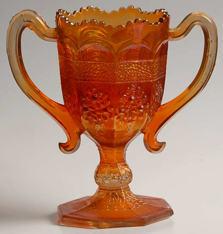 Orange Tree Marigold Loving Cup by Fenton-1