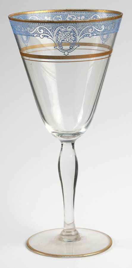 Vase & Scroll Water Goblet by Fostoria-1