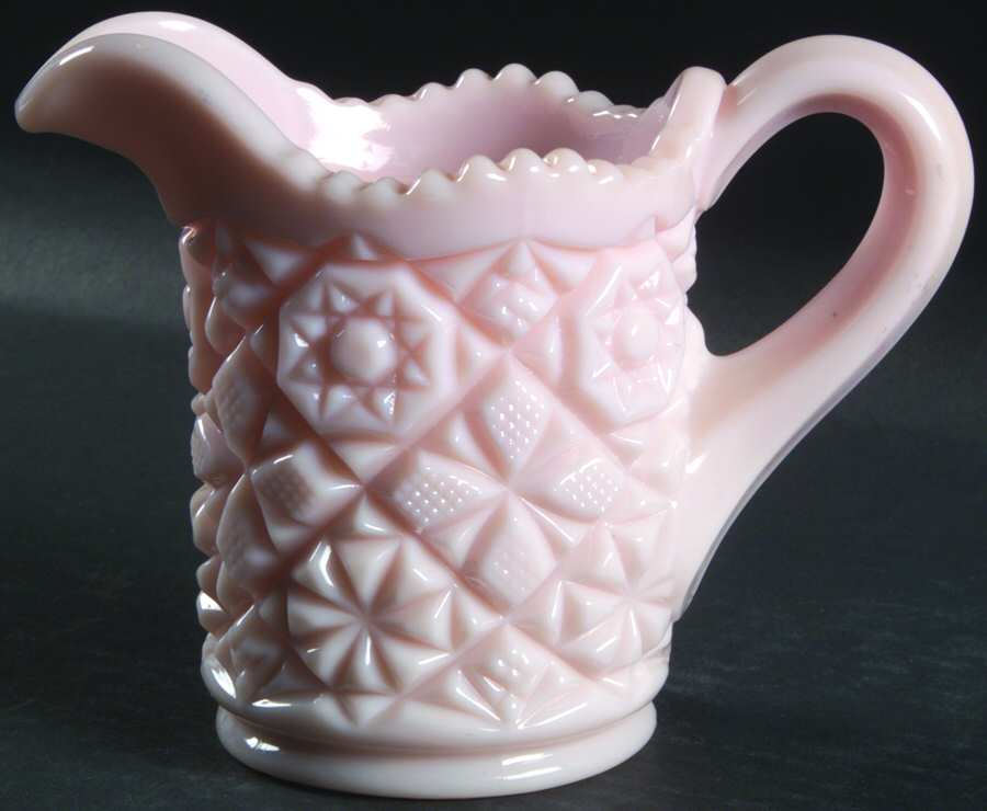Winburn Peach Creamer by Fostoria-1