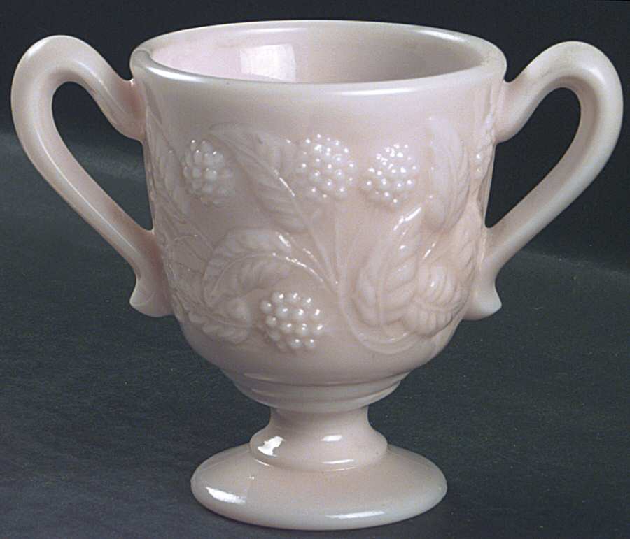 Berry Pink Open Sugar by Fostoria-1