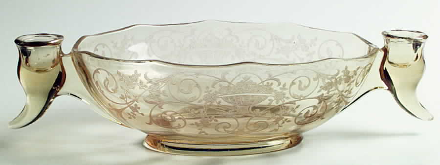 Firenze Centerpiece with Attached Candleholders by Fostoria-1