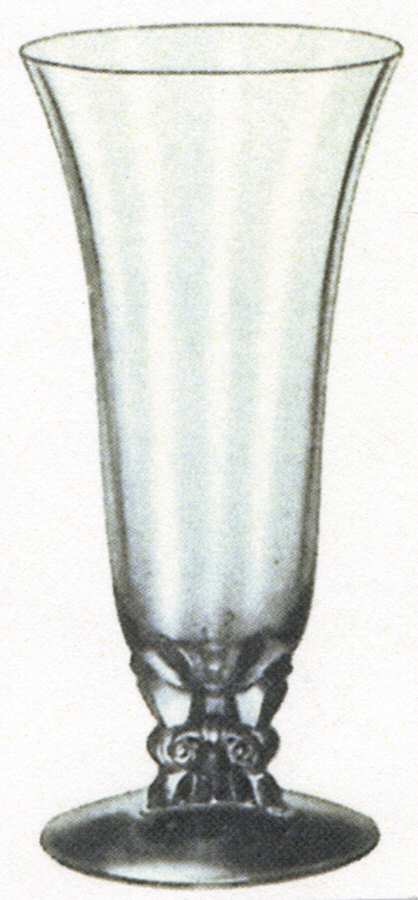 2470 Wisteria 10" Flower Vase by Fostoria-1