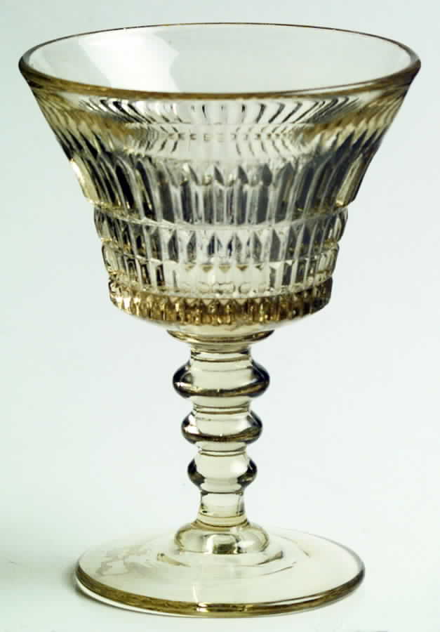 Lincoln Inn Topaz Wine Glass by Fenton-1
