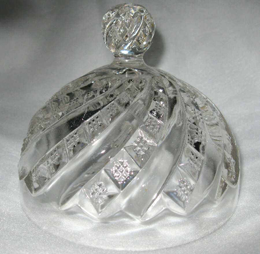 1641 Lid for Round Butter by Fostoria-1