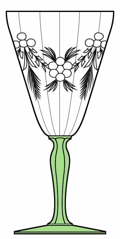 5082-2 Water Goblet by Fostoria-1
