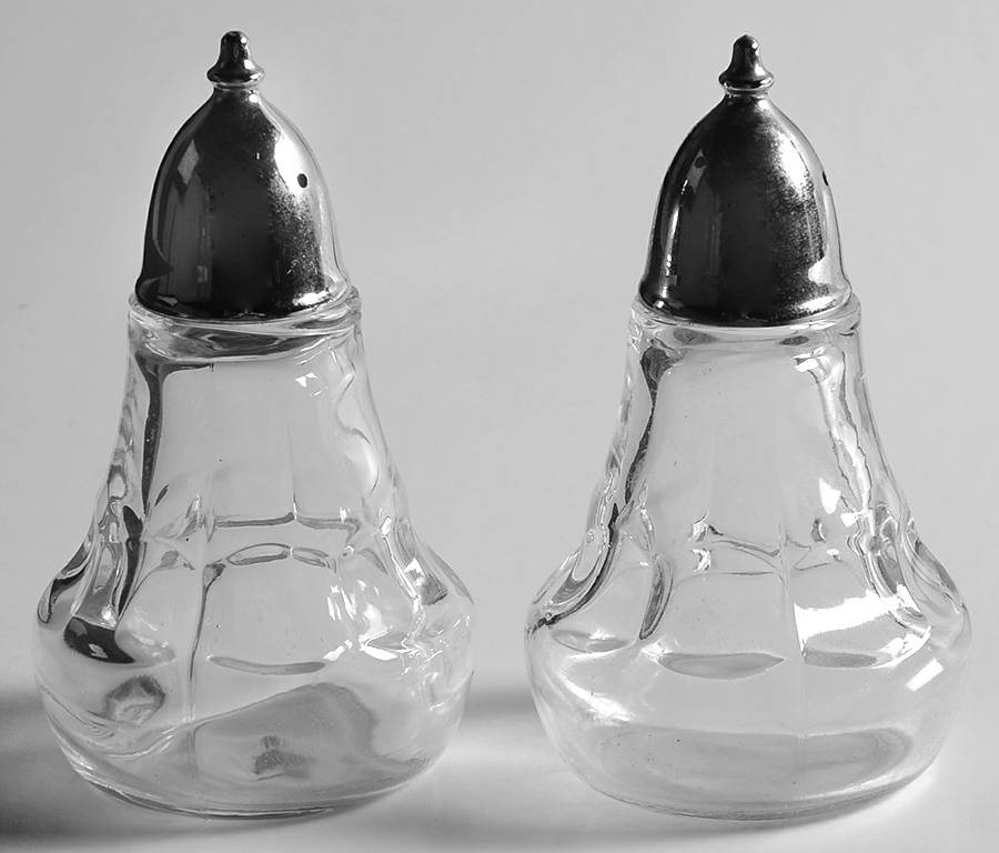 Raleigh Shaker Set w/Metal Lids by Fostoria-1